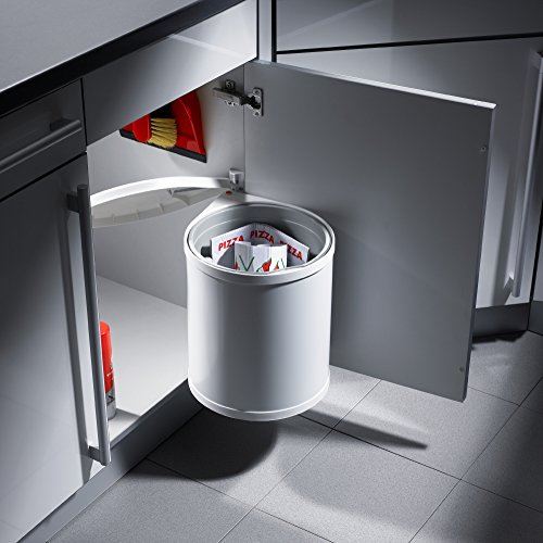 Hailo 3515001 Abfallsammler MO Swing 40.1/15 w Schränke ab 400 mm Breite mit Drehtür - 4