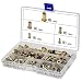 Produktbild 165PCS Zink überzogene Kohlenstoff-Stahlniet-Mutter-Einsatz Nutsert-Kopf-Gewinde-Sortiment KitsM3 M4 M5 M6 M8