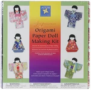 origami paper doll