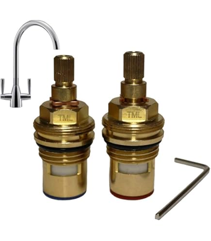 Valvola Per Doccia CIENCIA AV016B - In Ottone Cromato, Disco Ceramica, 1/2 IPS - Per Acqua Calda/Fredda - Foto 10