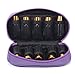 Produktbild LAVEN Essential Oil Carrying Case Holder Bags Holds 10 Bottles for 5ML, 10ML and 15ML and 10ML Roll-Ons -On the Go Essential Oil Case Storage (Purple) by LAVEN