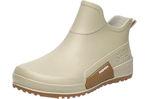 BILIKEYU Kalosze damskie, męskie, płaskie, antypoślizgowe, wodoodporne, gumowe kalosze do pracy, wędkowania, mycia samochodu, kuchni, kalosze krótkie