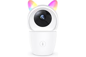 CZEview Babyphone mit 2.5K Ultra HD Kamera, Cry-Comfort-Funktion und Temperaturüberwachung, Schlafanalyse und Erkannten Bewegungen Benachrichtigt, 2-Wege-Sprechfunktion