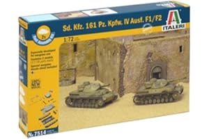 Italeri 7514 - Sd. Kfz.161 Pz. Kpfw. IV F1/F2 - Fast Assembly (2 Pcs) Model Kit Scala 1:72