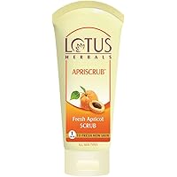 Lotus Herbals Apriscrub Fresh Apricot Scrub, 100g