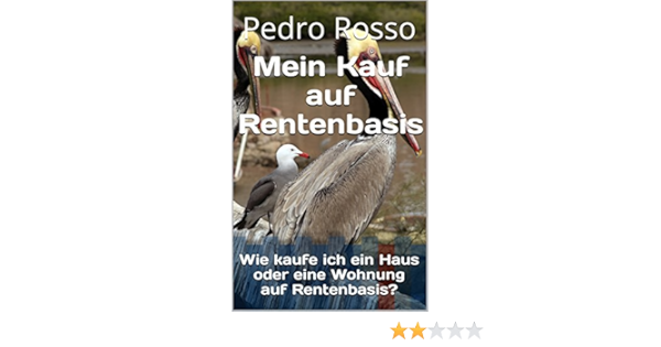 Mein Kauf Auf Rentenbasis Wie Kaufe Ich Ein Haus Oder Eine Wohnung Auf Rentenbasis Uno7 Pelikan 2 Ebook Rosso Pedro Amazon De Kindle Shop