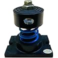 Easyflex Cup Spring Mount Isolator, Load 60 kg and 1" Deflection (Blue, Pack of 1)