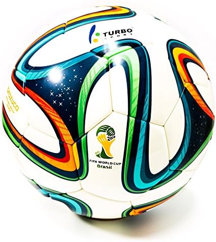 Turbo Sport FIFA 2014 Brazuca Soccer Ball Replica White