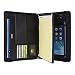 Produktbild Coface echtes Litschi Stria Leder Reißverschluss Schließe Reise Organisator Portfolio Geschäft Padfolio für ipad Pro 9.7, ipad Air, Samsung S2 9.7 und A4 Notizbuch (iPad Air 2/iPad Air or 9.7 inch iPad Pro)