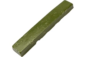 SHOWINGO Green DOP Wax for Lapidary Cabochon Forming Cutting and Polishing Dopping Wax Sticks Stone Dopping Wax Lapidary DOP Wax (1 Piece)