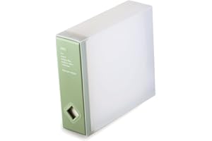 AhfuLife bunte platzsparende Album CD- oder DVD-Aufbewahrungsbox für bis zu 24 Disketten