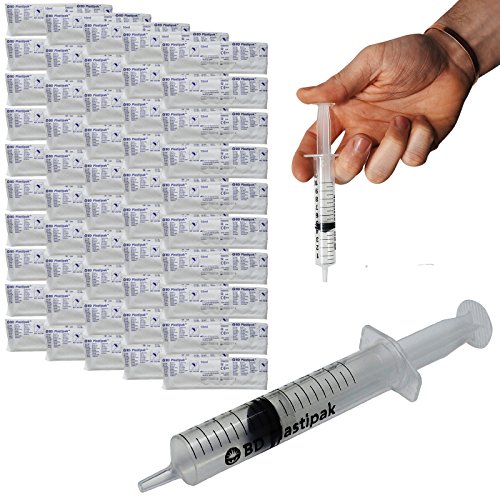 BDPlastipak CE Marked Individually Packed Luer Slip Sterile Syringes, 10ml x50