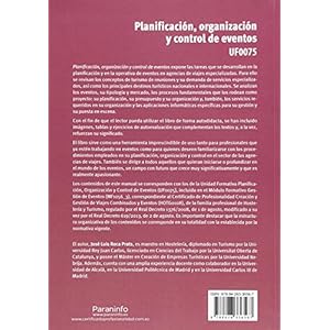 Planificación, organización y control de eventos (Cp - Certificado Profesionalidad)