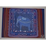 Bild in Acryl auf Leinwand, Elefant, Original