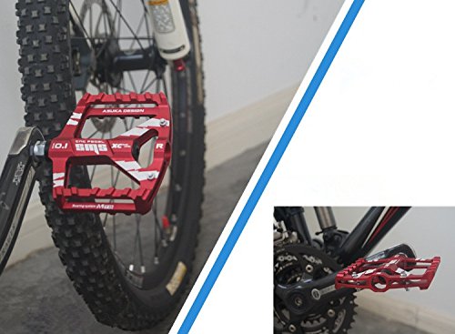 upanbike MTB Road Bike Fahrrad 9/40,6 cm Triple Bearing Pedale Aluminium breitere Plattform - 5