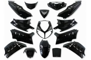 UNKNOWN Verkleidung 15 Teilig StylePro für Peugeot Speedfight 2 schwarz metallic