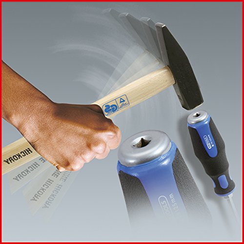 KS Tools Ergotorquemax Schlagkappen-Schraubendreher-Satz, 13-teilig, PH und Schlitz, 151.1150 - 6