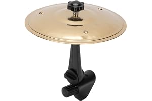 Stylebest Mini Car Cymbal Toy for Air Vent, Roligt Instrumentpanelstillbehör med Trumljudeffekt, Nyhetsfordonsdekor för Musikälskare, Cool Present Till Förare, Universell Passform för de