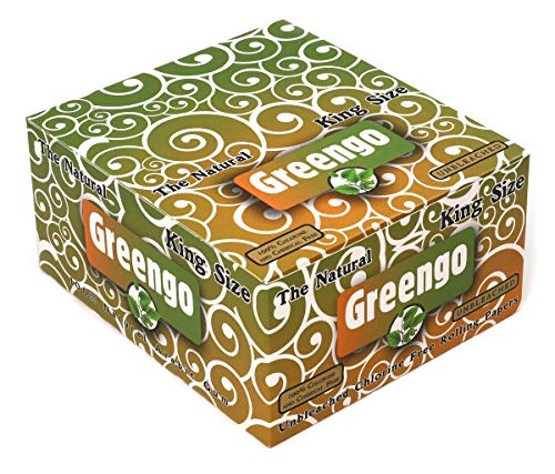 Papel de liar regular Greengo King Size x 50 folletos x 33 = 1650 documentos
