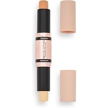 MakeUp Revolution Blush & Highlight Stick – Errötendes Rosa, Cremig-matt & Schimmernd, Vegan