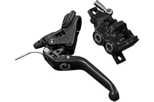 Magura Hamulec rowerowy MT5e Hamulec tarczowy HIGO VR/HR Wersja przełącznika: HIGO-Szamek, czarny, One Size, 2700984