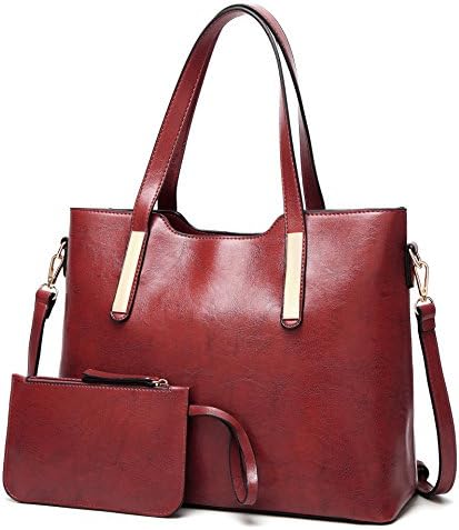 Aburnudrey Womens Handbags Ladies Designer PU Leather Handbags Shoulder Bag Tote