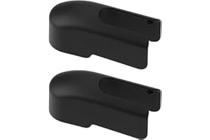 Be In Your Mind 2 cappucci di ricambio neri per tergicristallo posteriore, compatibili con Fiat 500X 2015-2021