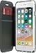 Produktbild Griffin Survivor Clear Wallet Case Schutzhülle nach Militärstandard für Apple iPhone 8/7/6S Plus [Kratzfeste Beschichtung I Kartenfächer I Stoßdämpfende Ecken] (schwarz/transparent) - TA43988