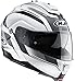 Price comparison product image HJC is 2 Elements MC 10 Flip-Up Helmet White White / Black Size:S (55/56)