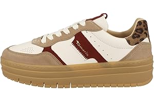 Tamaris Low Top Sneaker 1-23773-43 948 Damen Frauen Schuhe M2377343 Silber