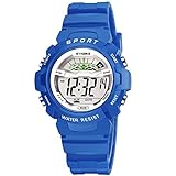 Kinder Uhr Sport Outdoor Elektrische Digital Wasserdichte Junge Teen Uhren mit Alarm Stoppuhr Erinnerung Kind Armbanduhr für Alter 4-16 Jungen Mädchen