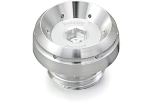 DAYTONA Motorcycle Oil Filler Cap Bullet M24xP3.0 Silver