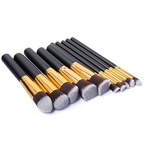 XCSOURCE® Pro Kosmetik 10PCS Pinsel Satz Makeup Brush Satz Augenbrauen Schatten Cosmetic Foundation Concealer Bürsten MT085 - 7