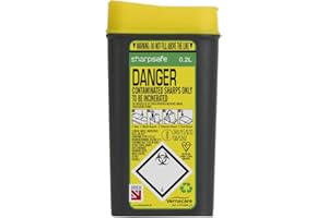 Sharpsafe 0.2L Sharps Bin