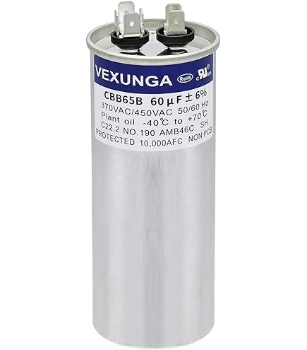 Condensateur CBB65 25uF 450V AC - Lot De 2 Pour Climatiseur, Compresseur, Pompe à Chaleur | Coffret Aluminium Avec Bornes