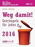 Image de Weg damit! 2016 Textabreißkalender: Entrümpeln für jeden Tag