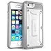 Produktbild Apple iPhone 5 / 5S Hülle, SUPCASE [Unicorn Beetle PRO Serie] Ganzkörper-Rugged Schutzhülle mit integrierter Displayschutzfolie und Gürtelklip Holster / Gehäuse / Tasche / Cover / Case / Zubehör