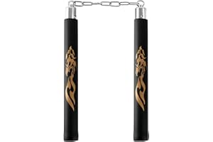 AUFIKR Nunchaks en Mousse Portable nunchaks d'entraînement pour débutants