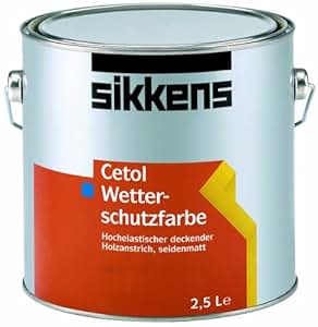 Sikkens Cetol Wetterschutzfarbe 10,000 L: Amazon.de: Baumarkt