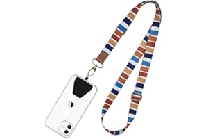 APUKESE Colgante para movil, válido para todo tipo de moviles y con una sujección espetacular. Compatible con todos los móviles del mercado. Correa regulable.…