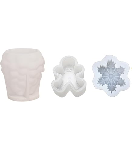 Moules à Bougies Silicone Sapin De Noël & Pommes De Pin - THINCAN - Pour Bougies Parfumées, Déco Maison | DIY, Création
