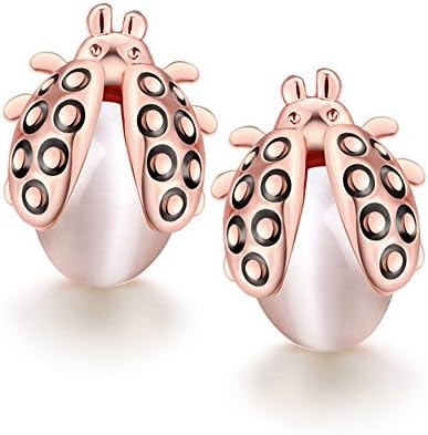 LOCOMO Women Girl Cute Animal Fox Stud Earrings JER037