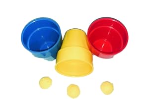 MAGIAPYM Cubiletes Mágicos - juego de magia con explicaciones en vídeo. Mucho más fáciles de comprender. Desplaza la imagen a la izquierda y podrás ver una demostración en vídeo.