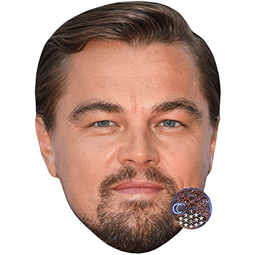 Preisvergleich Produktbild Celebrity Cutouts Leonardo Dicaprio (Beard) Maske aus Karton