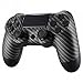 Produktbild PS4 Controller Cover Case Hülle Gehäuse Front Carbon Optik Slim Pro JDM-040