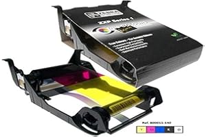 Zebra 800011-140 100pagine Nero, Ciano, Magenta, Giallo nastro per stampante