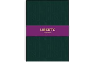 Galison Liberty Dark Green Tudor A5 Embossed Journal