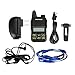 Price comparison product image Hanbaili (US Plug) Black Walkie Talkies, Two-way Radio Interphone Travel Hunting Outdoor FM Transceiver Police For Hiking Camping Trolling