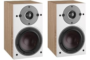 DALI Oberon 1 Bookshelf Speaker Pair Light Oak