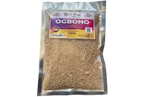 Hot Pot Africa Ground Ogbono - Irvingia Seeds| Bush Mango 100g, Great Taste, thickens and Draws Very Well in Soup